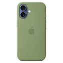"Silikon Case iPhone 17 mit MagSafe (hellmoosgrün)"