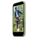 "Silikon Case iPhone 17 mit MagSafe (hellmoosgrün)"
