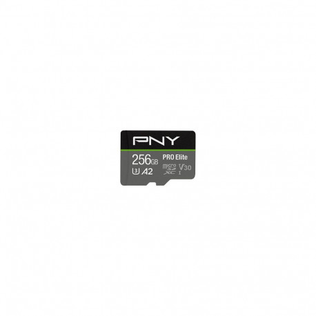 PNY microSDXC-mälukaart Pro Elite 256GB R100MB/s W90MB/s reta