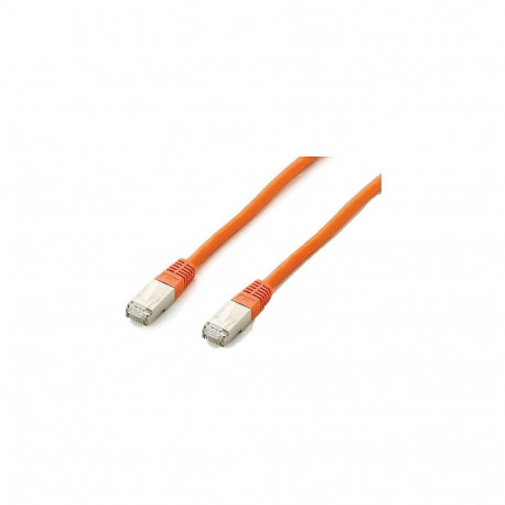 "Equip Patchkabel Cat6A S/FTP 2xRJ45 5.00m orange Plat.LSZH Polybeutel"