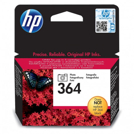 HP No 364 must tindikassett