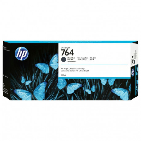 HP 764 mattmust tindikassett 300ml