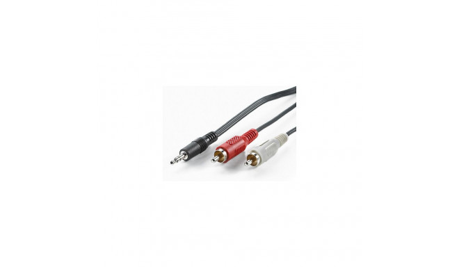 3.5MM/Cinch (2xST) kaabel 15m