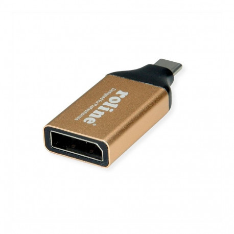 "ROLINE GOLD Display Adapter USB Typ C - DisplayPort v1.2"