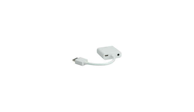 Roline HDMI-VGA ST/BU adapterkaabel 15cm