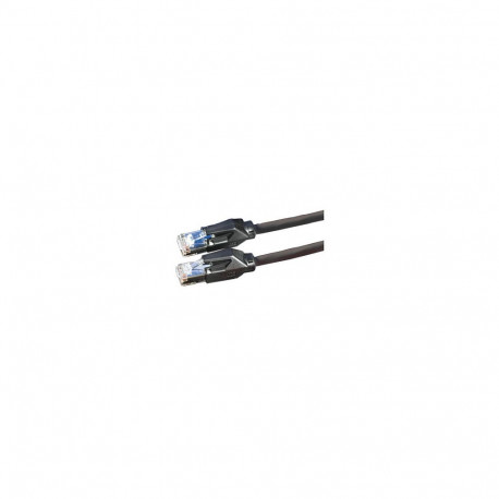 "DTWYLER Patchkabel Kat.6 Class E S/FTP CU 7702 flex LSOH Hirose TM21 schwarz 2m"