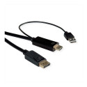 "ROLINE UHD HDMI NACH DP KABEL"