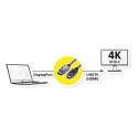 "ROLINE DP KABEL DP-UHDTV KABEL.ST/ST"