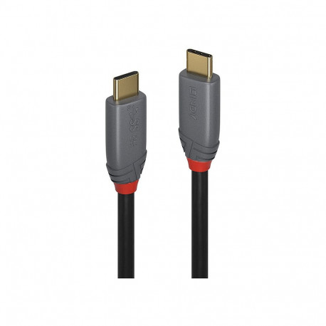 "LINDY USB 3.1 Kabel Typ C/C 5A PD Anthra Line M/M 1.5m"
