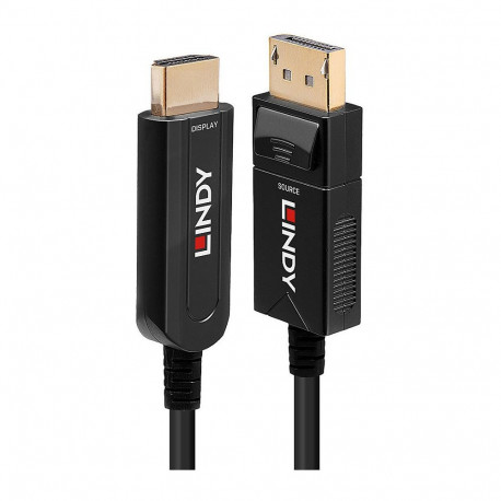 "LINDY DP 1.2 auf HDMI 18G AOC Kabel, 30m"