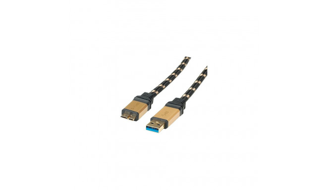 ROLINE USB3.2 GEN1 kaabel A-MICROB