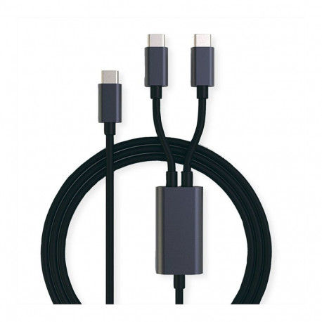 "ROLINE USB-C SPLIT-LADEKABEL 1 8M"
