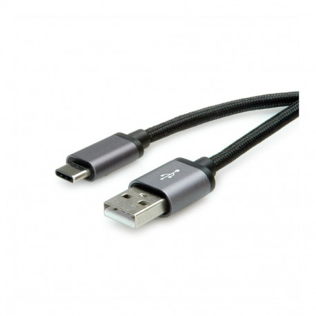 "ROLINE USB2.0 KABEL C-A SLBR-SW 0 8M"