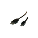 "ROLINE USB2.0 KABEL A-5PMINI 0 8M"