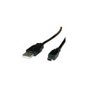 "ROLINE USB2.0 KABEL A-5PMINI 0 8M"