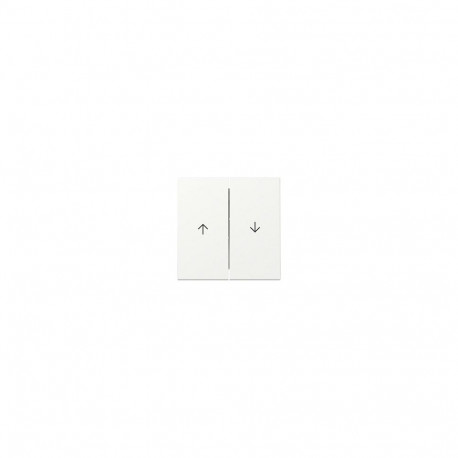 Gira 329427 2-osaline nooltega klahv System 55 puhtvalge matt