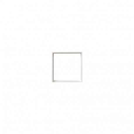 "GIRA 028203 Adapterrahmen 50x50 quadr. System 55 reinweiß"