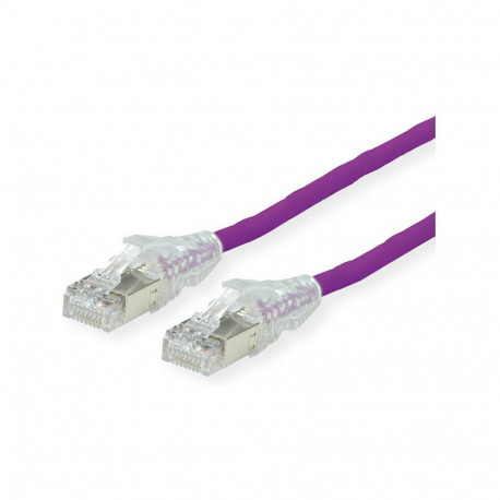 "DTWYLER Patchkabel Cat.6A (Class EA) S/FTP, CU 7702 flex LSOH, AMP v2, violett, 15 m"