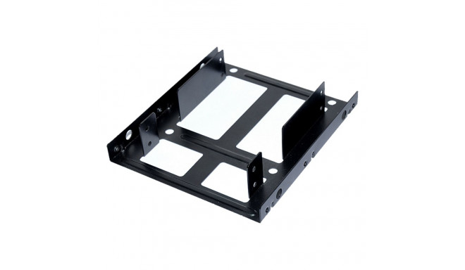 "Ultron Einbaurahmen intern 2x2.5"" SSD/HDD Metall schwarz"