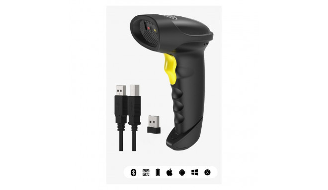 "inateck Barcodescanner 50 black [BCST-50_black]"
