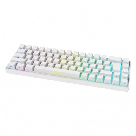 "Deltaco Gaming Tastatur WK95R wireless, RGB, weiß"