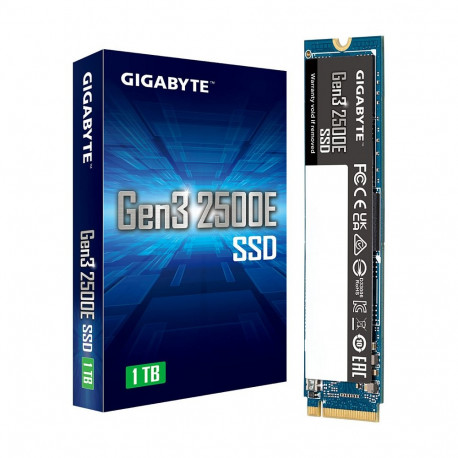 "1TB Gigabyte Gen3 2500E PCI-E 3.0 NVMe 1.3"