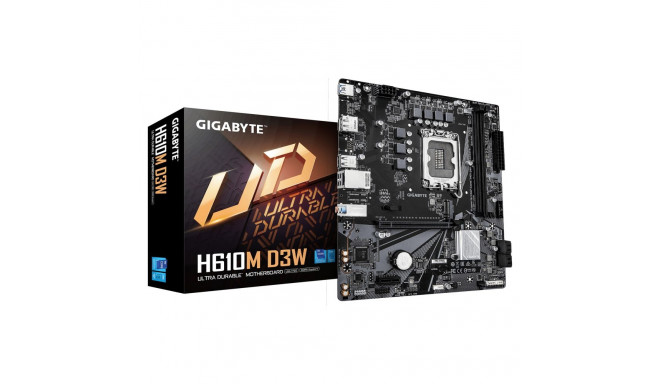 "Gigabyte H610M D3W (H610,S1700,mATX,DDR5"