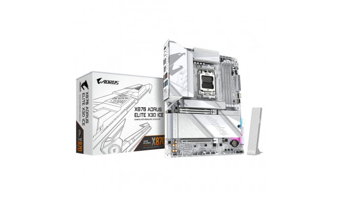 "N Gigabyte X870 AORUS ELITE X3D ICE"