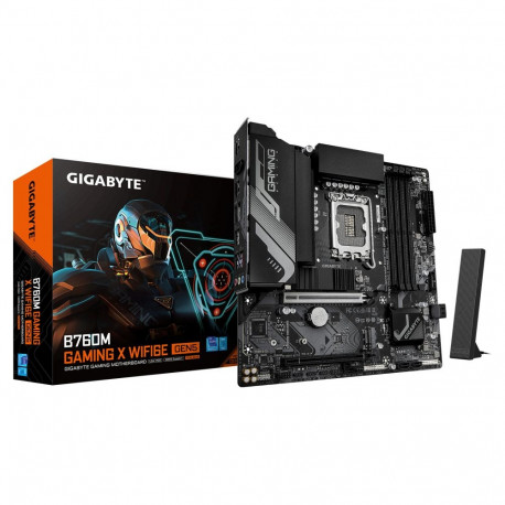 Gigabyte B760M Gaming X WiFi6E Gen5 (B760, S1700, mATX, DDR5)