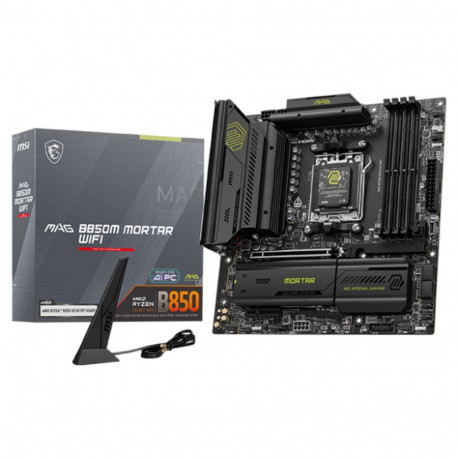 "MSI MAG B850M Mortar Wifi (B850.AM5.mATX.DDR5)"