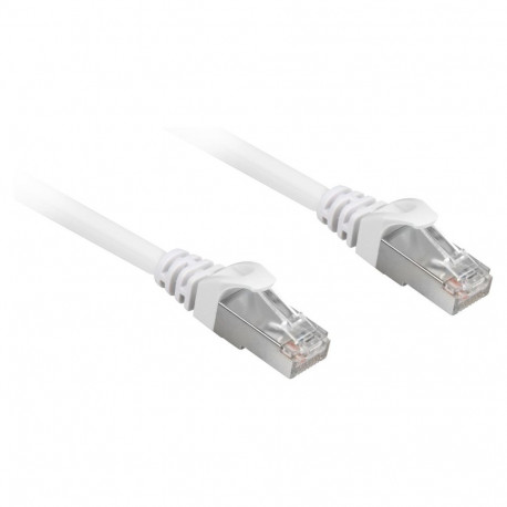 "Sharkoon Patchkabel RJ45 Cat.6a SFTP (wei. 15 Meter. LSOH (Halogenfrei))"