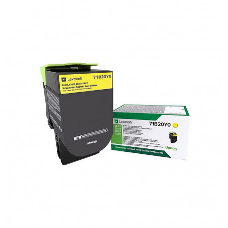 Lexmark kollane tooner CS/CX/317/417/517 jaoks, u 2300 lk