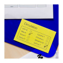 "Endlosetikette Papier ablösbar gelb"