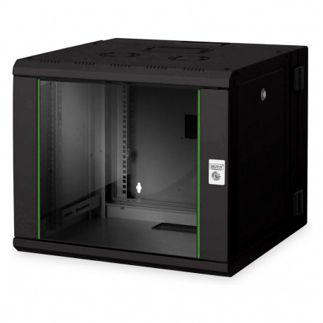 "DIGITUS Wandgehäuse Unique 9HE 509x600x600mm schwarz"