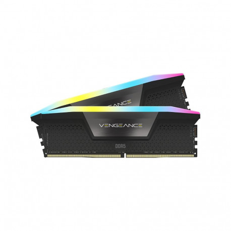 "64 GB Corsair DIMM 5200 (2x 32 GB) Dual-Kit (schwarz. CMH64GX5M2B5200C40. Vengeance RGB. INTEL XMP)