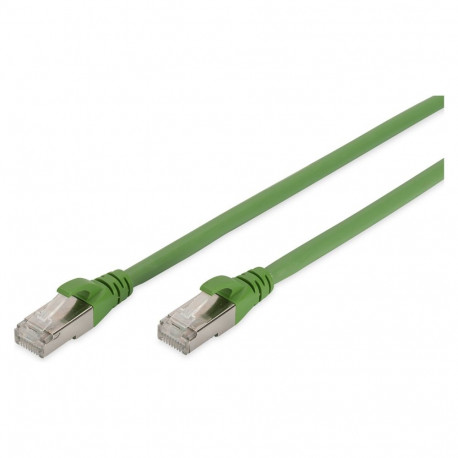 "DIGITUS CAT 6A S/FTP Patchkabel, PUR (TPU), 5m, grün"