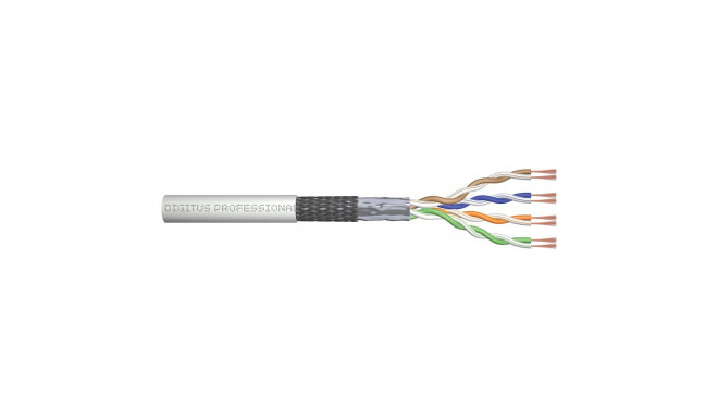 DIGITUS CAT 5e SF/UTP keerdpaar-toor-patch-kaabel, 100m, hall