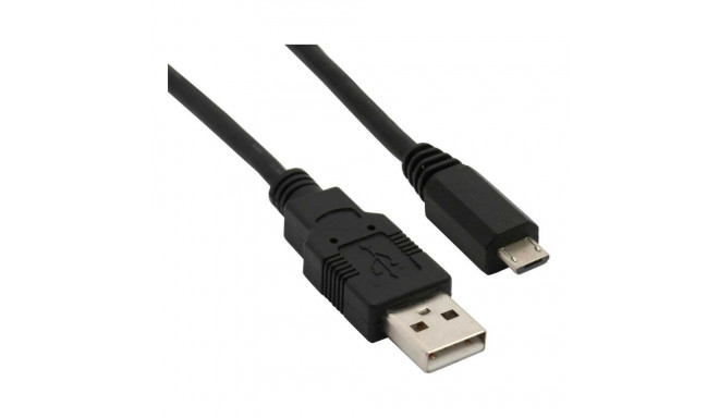 "Kabel USB 2.0 A-B Micro 0.5m schwarz"