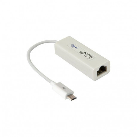 "ALLNET Micro USB 2.0 -> Fast Ethernet RJ45 Netzwerkkarte ALL0174 ALLTRAVEL"