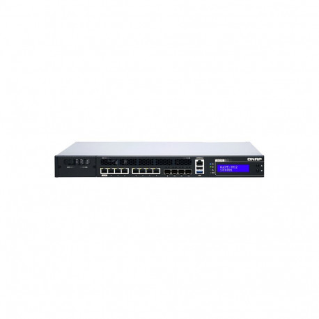 "QNAP QuCPE-7012-D2146NT-32G Intel Xeon D-2146NT 8x2.5GbE RJ45 ports and 4x10GbE SFP+ ports 1x netwo