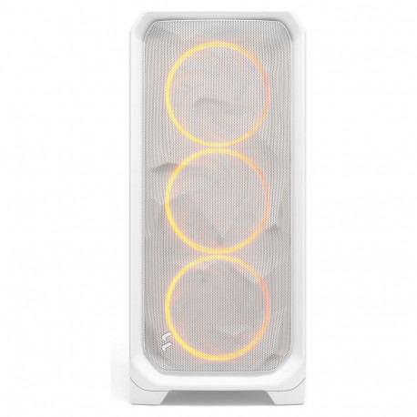 Fractal Design arvutikorpus Meshify 3 Midi RGB TG Light Tint, valge