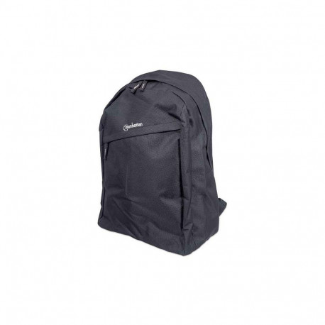 "MANHATTAN NB Rucksack Knappack bis 15.6"" black"
