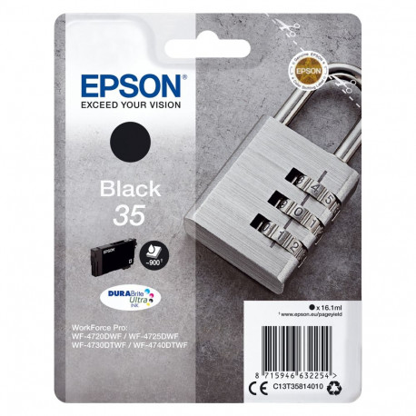 "Epson Tinte 4LB 35 Ink Black 16.1ml"