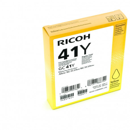 Ricoh 405764 kollane tint GC41Y kuni 2200 lehekülge ISO/IEC 24711