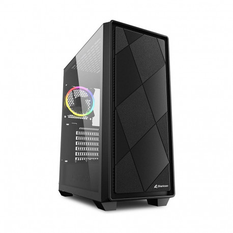 "Midi Sharkoon VS8 RGB Black"