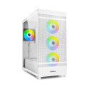 "Midi Sharkoon Rebel C50 RGB White"