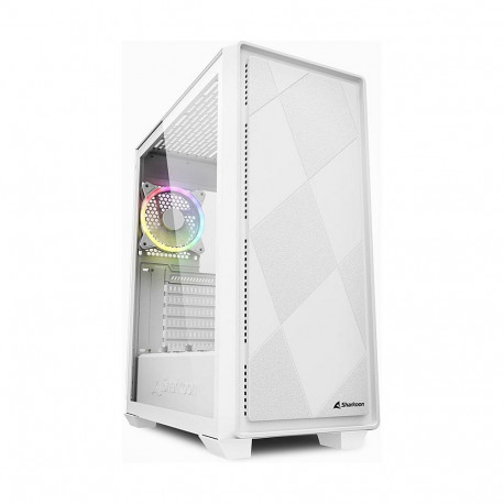 "Midi Sharkoon VS8 RGB White"