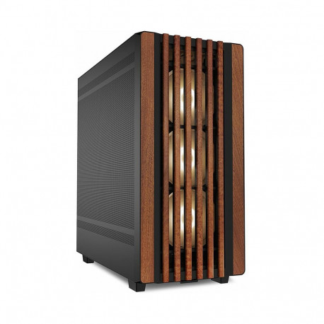 "Midi Sharkoon Rebel C70M RGB Black"