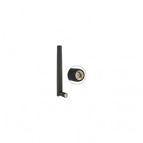 "DELOCK Antenne ZigBee Multi Bluetooth. GSM. LTE. UMTS. WLAN IEEE 802.11 b/g/n SMA 1 - 4.3 dBi omni 