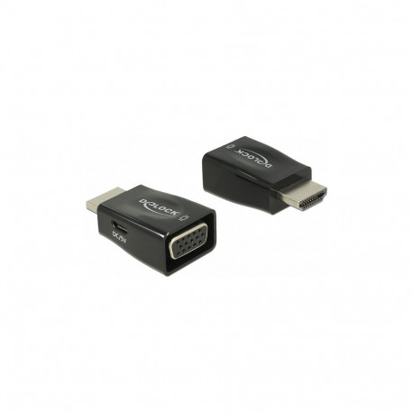 Delock adapter HDMI-A pistik - VGA pesa